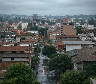 falta de água