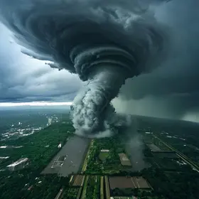 tornado em São José dos Pinhais