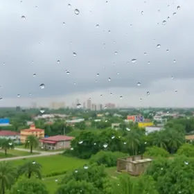 Pinhais deve ter um dia com chuva em áreas específicas