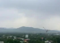 Pinhais dia com pancadas fortes e rápidas