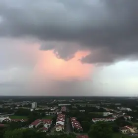 alerta amarelo de tempestade