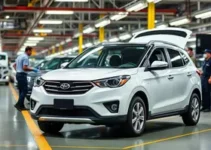 produção nacional de veículos Geely