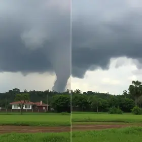 tornados no Paraná