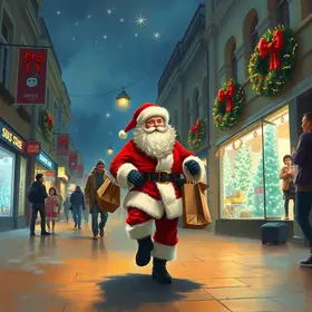 chegada do papai noel
