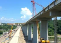 concretagem do viaduto Curitiba Pinhais