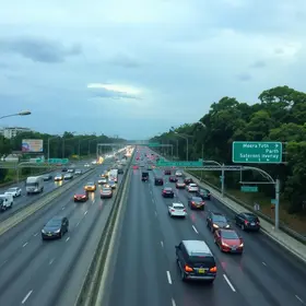 tráfego na Grande Curitiba e Litoral
