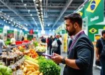 rodada de alimentos e bebidas