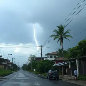 temporal em São José dos Pinhais