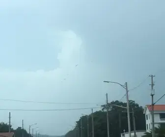 alerta amarelo para tempestade