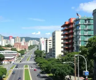 obras de ligação entre Curitiba e Pinhais